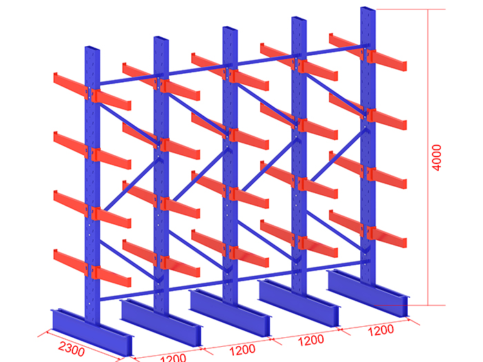 懸臂式貨架尺寸